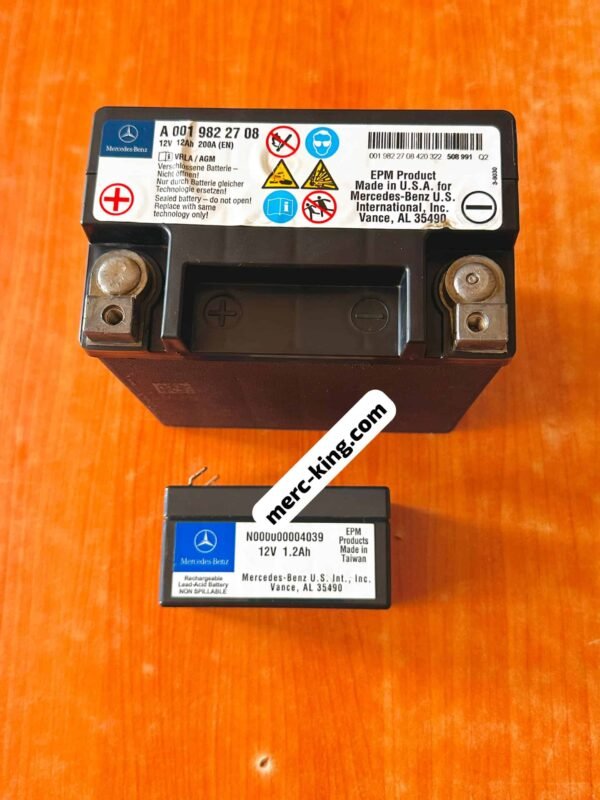 Genuine Mercedes-Benz Auxiliary Backup Battery